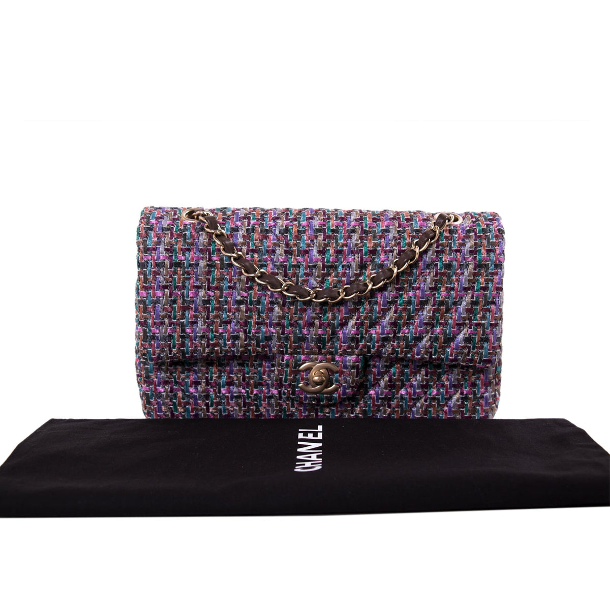 Chanel Medium Multicolor Double Flap Bag
