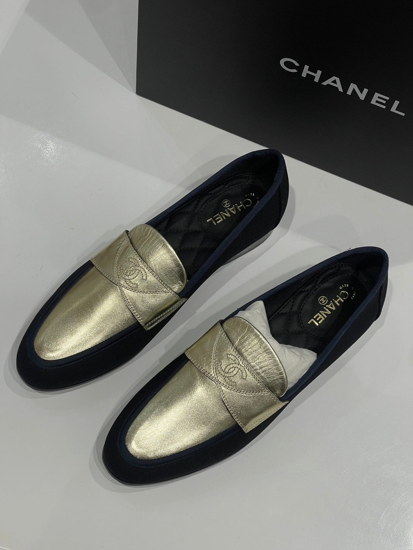 Chanel - Mocassins Interlocking