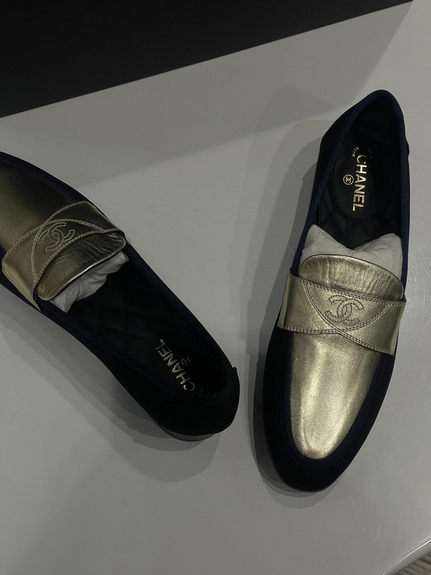 Chanel - Mocassins Interlocking