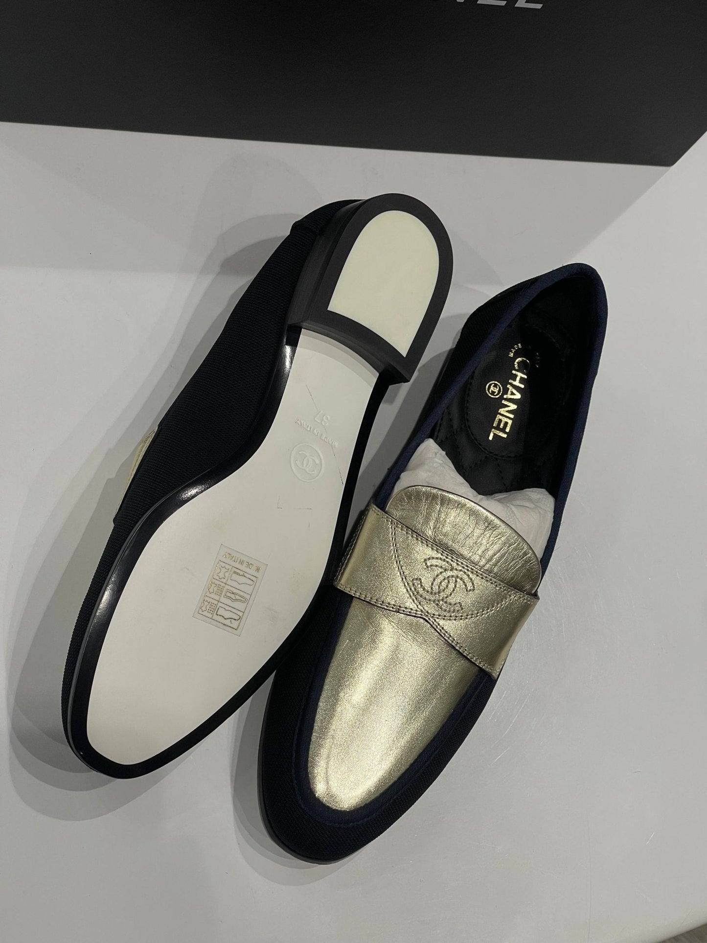 Chanel - Mocassins Interlocking