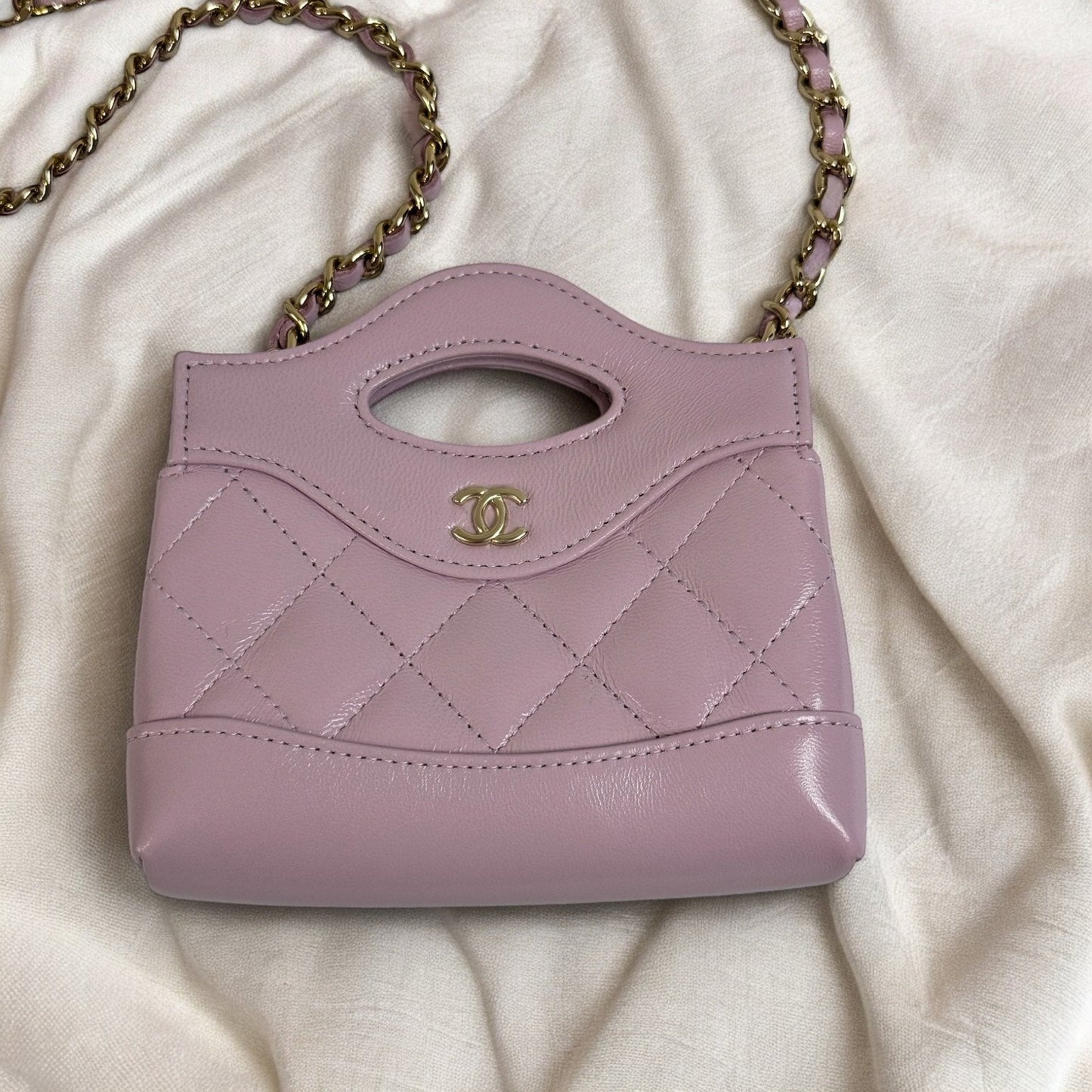 Chanel - O mini porte monnaie on chain