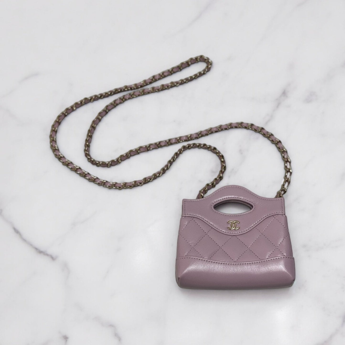 Chanel - O mini porte monnaie on chain