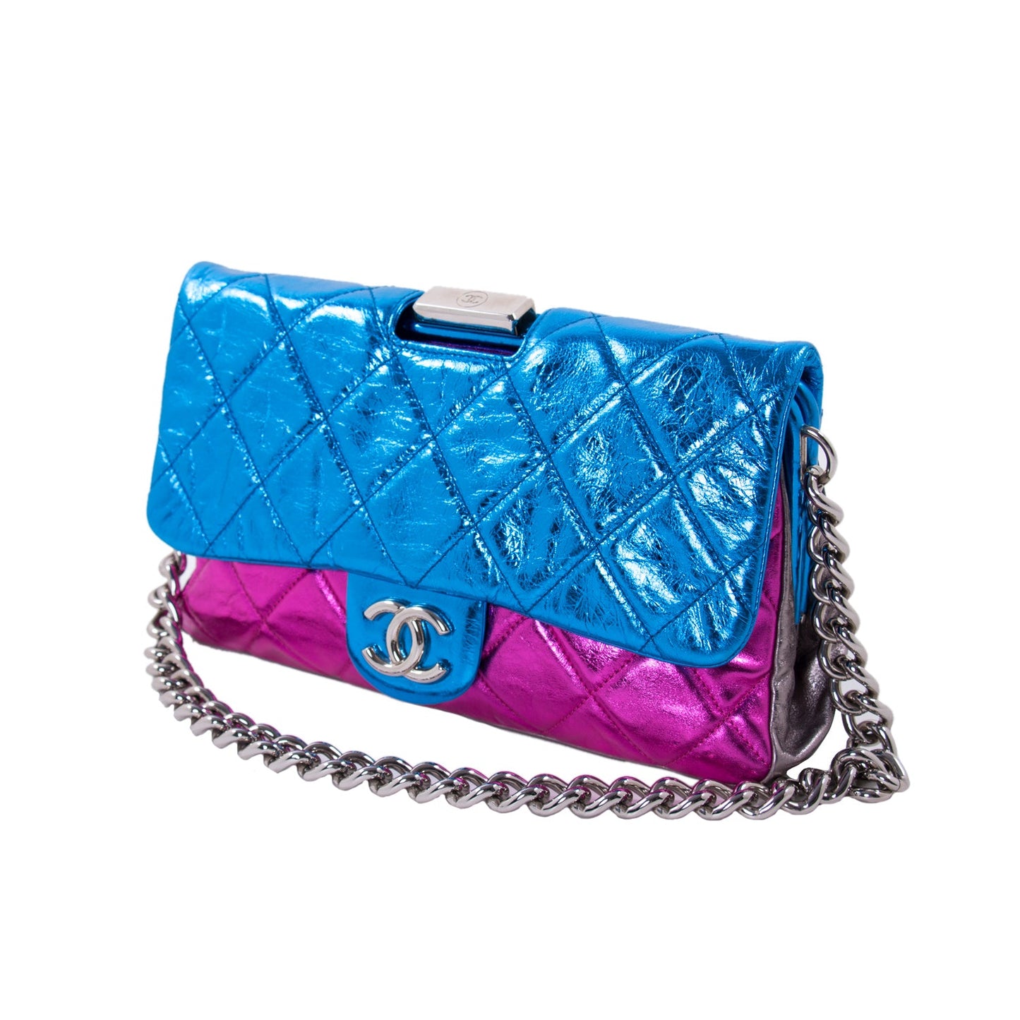 Chanel Glazed Multicolor Flap Bag