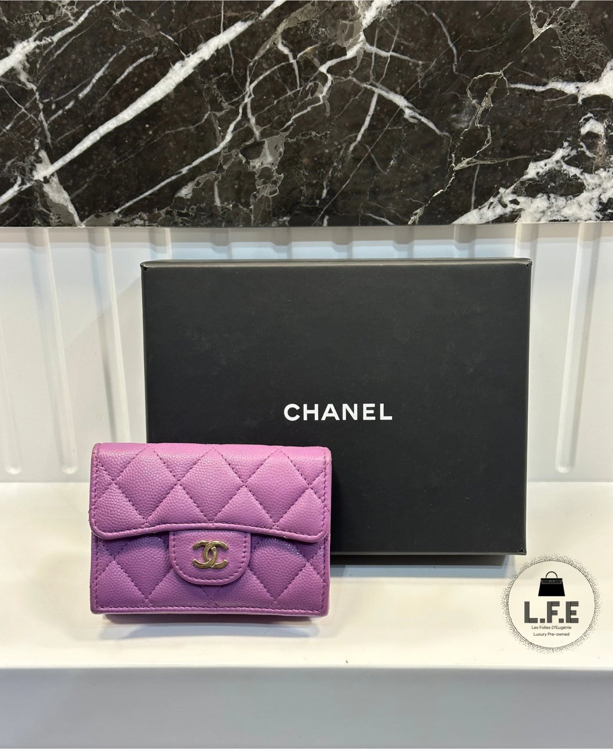 Chanel - Petit Portefeuille à rabat