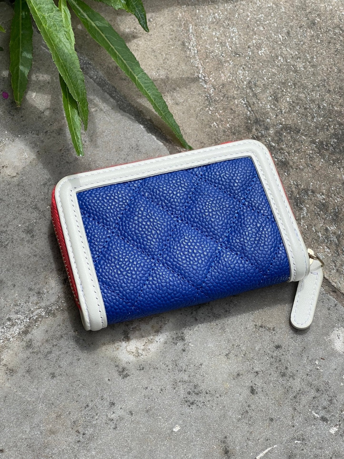 Chanel - Porte-monnaie tricolore édition spéciale