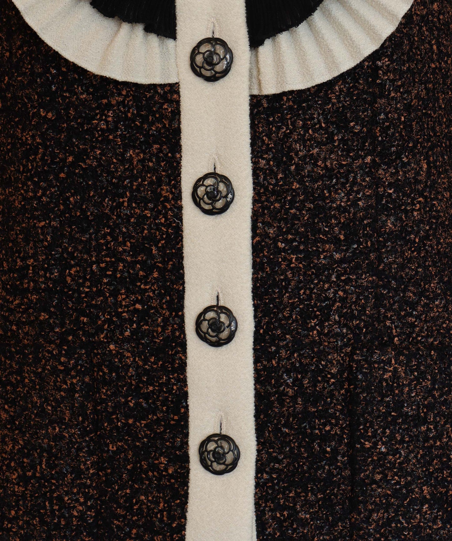 CHANEL 2015 METIERS BRASSERIE EMBELLISHED TWEED Jacket DXBS2938