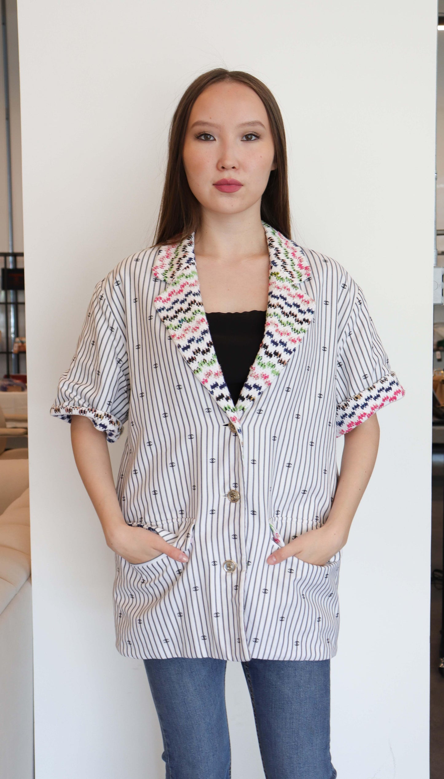 chanel 2021S jacket  DXBS2456