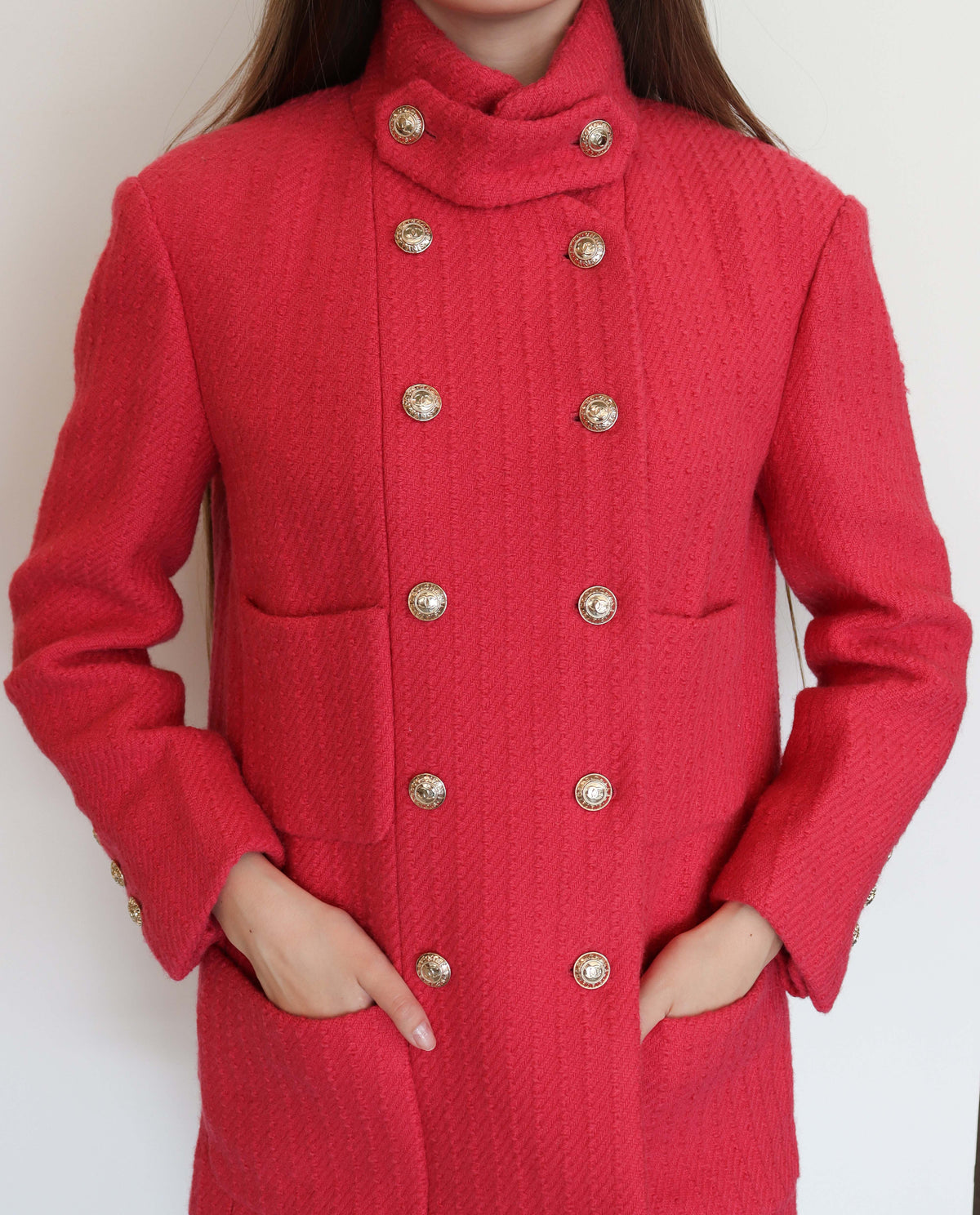 chanel raspberry pink  2020 jacket  DXBS2454