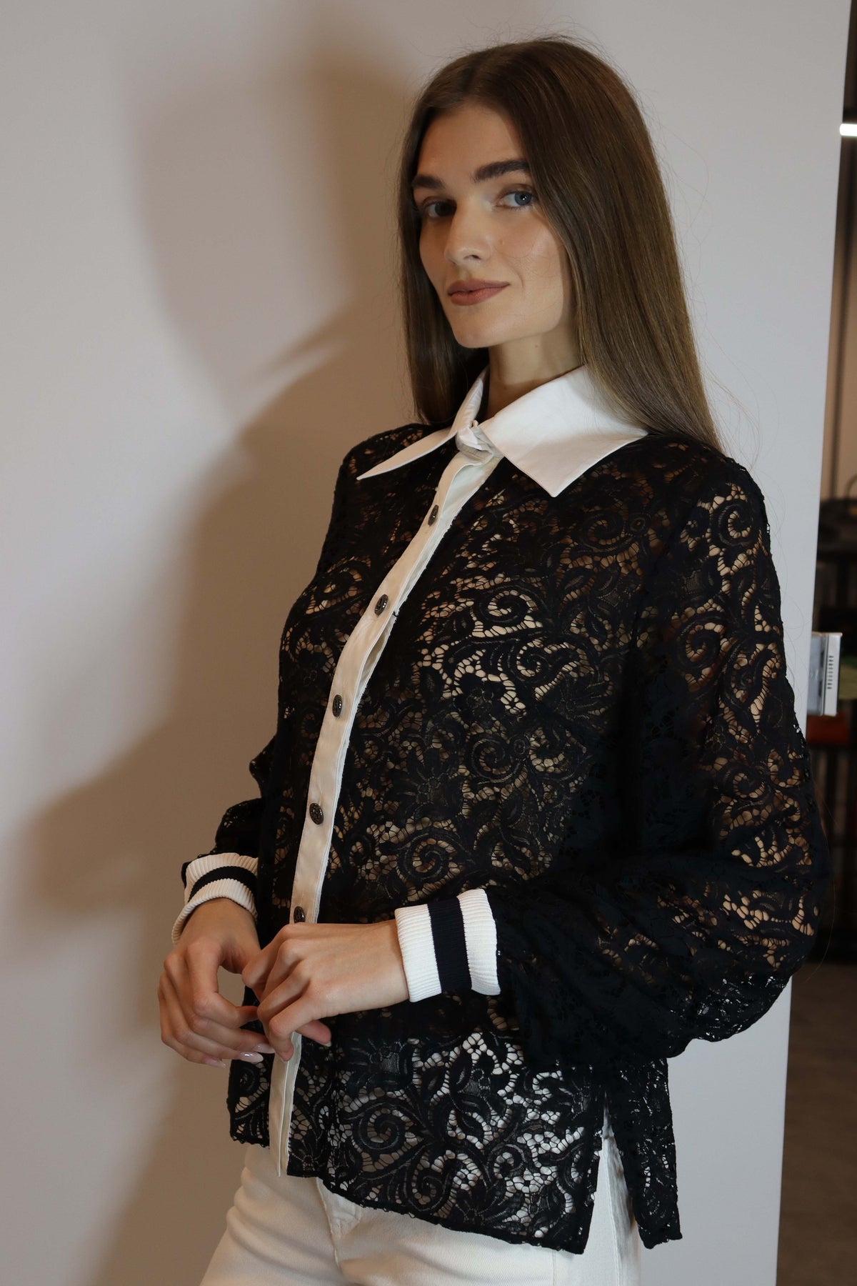 Chanel Shirt WW45657 Black DXBS2318