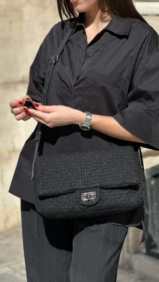 Chanel - Sac 2.55 en tweed