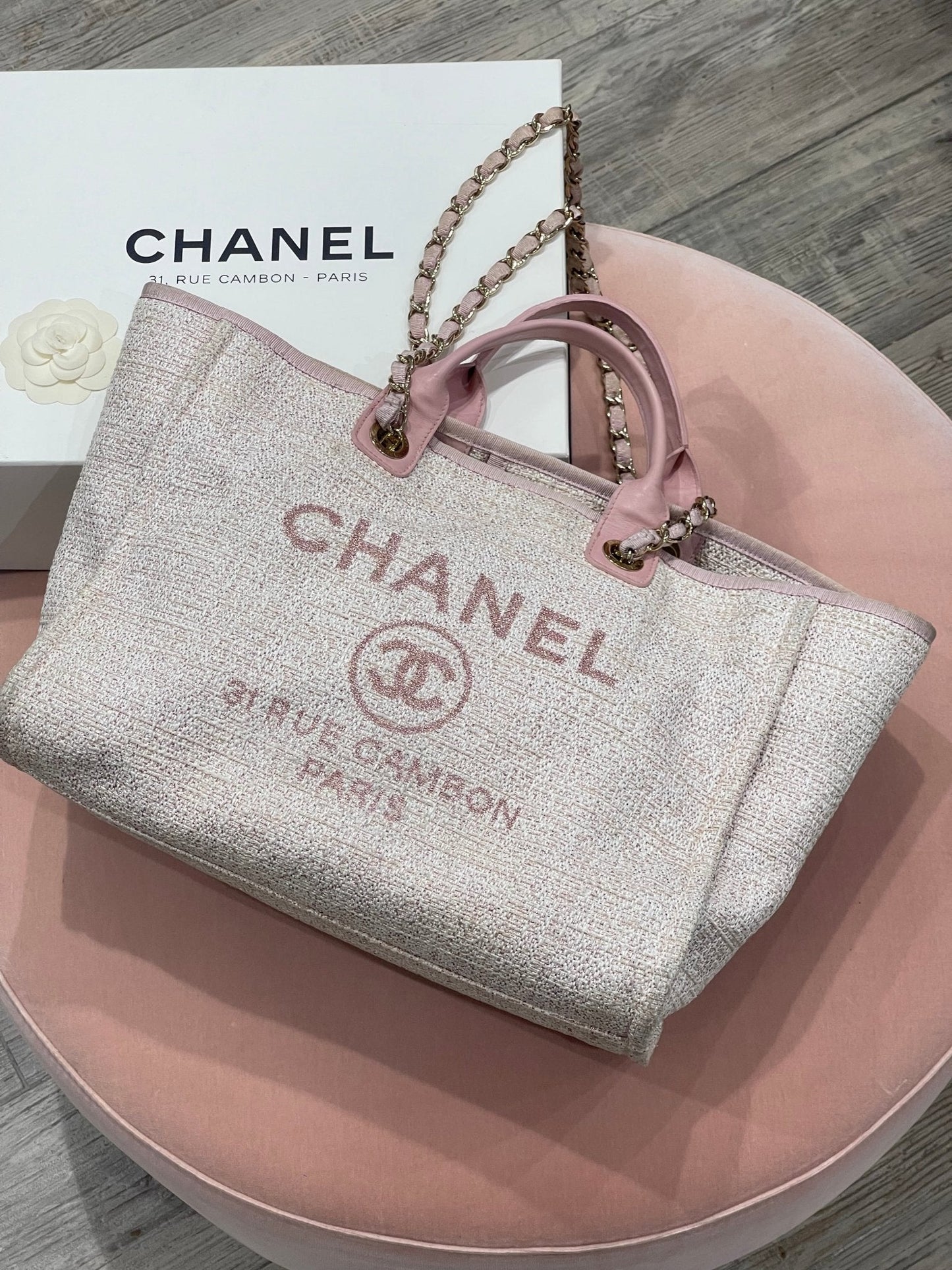 Chanel - Sac cabas Deauville GM