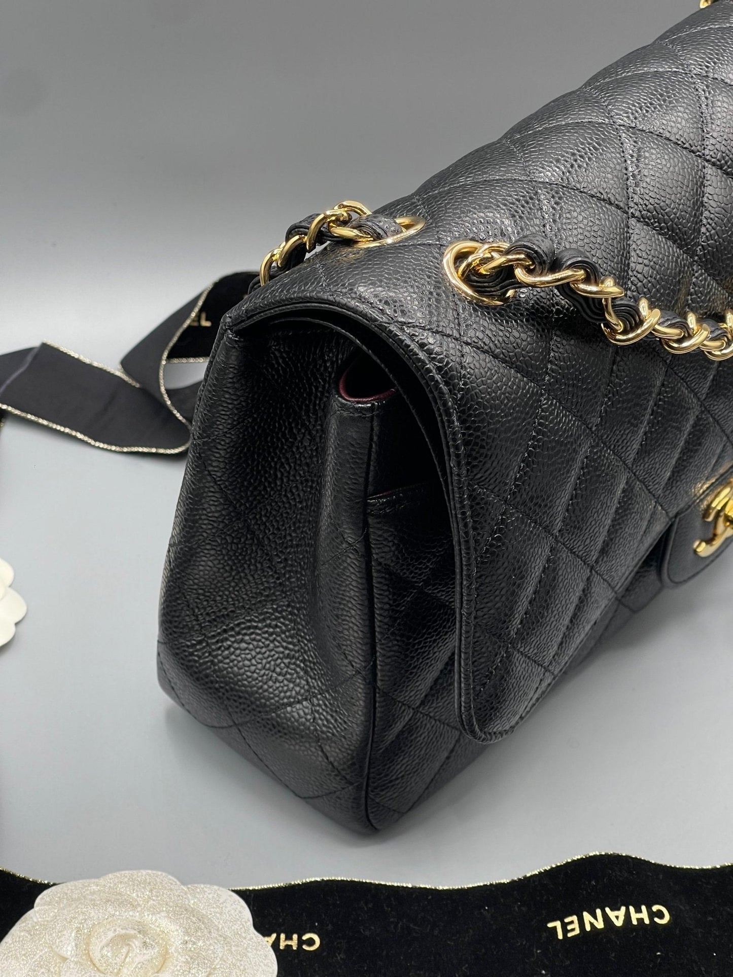 Chanel - Sac Classique 11.12 Jumbo noir