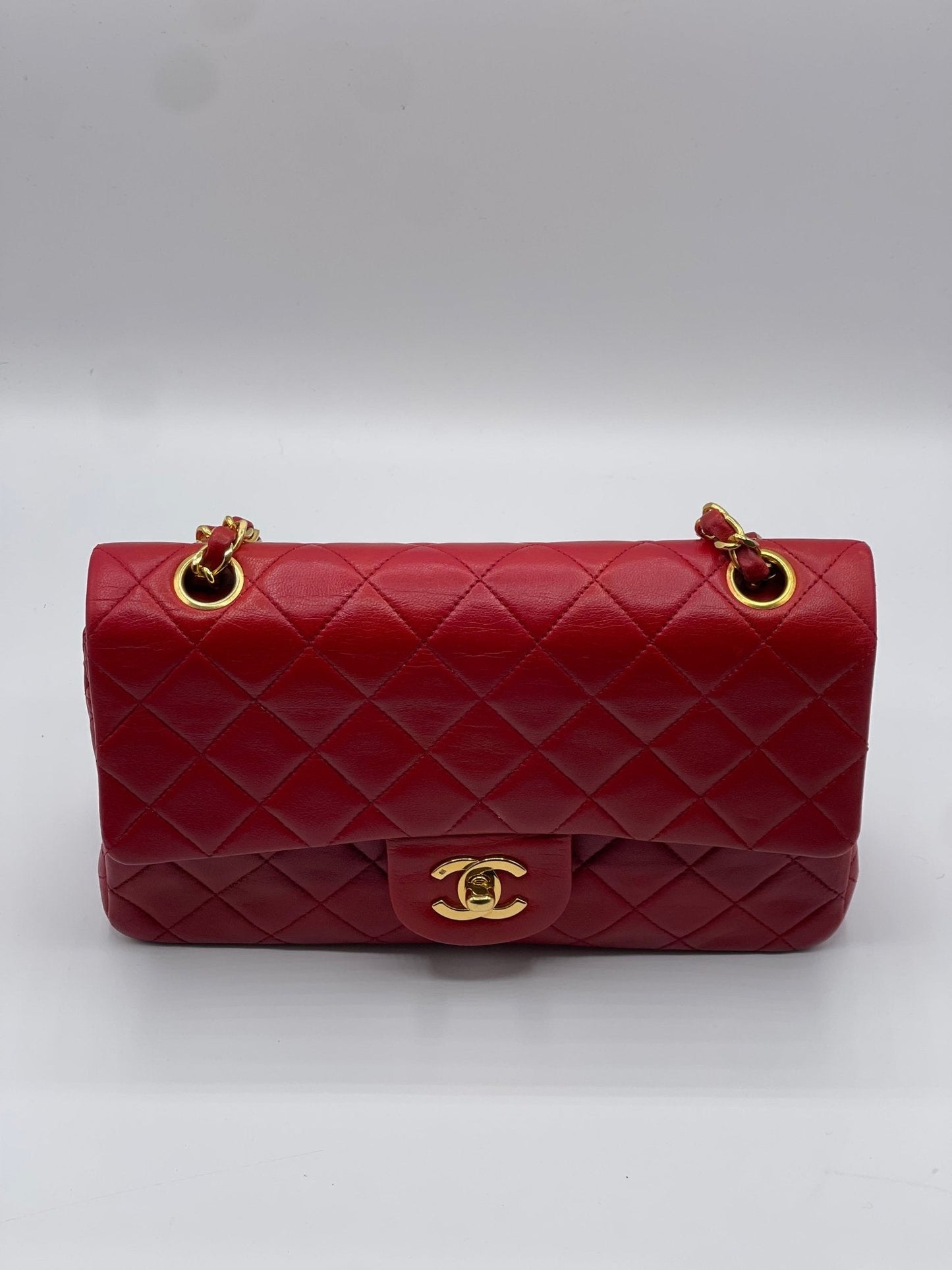 Chanel - Sac classique Timeless 23 rouge