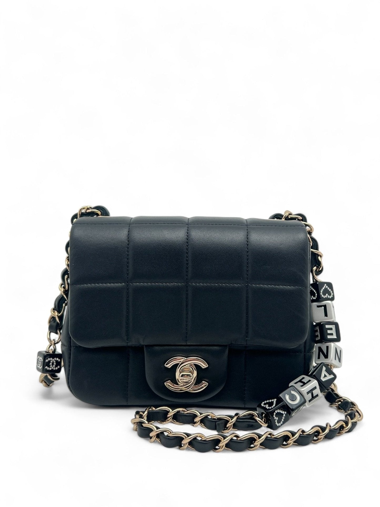 Chanel - Sac Monacoco Logo Blocks