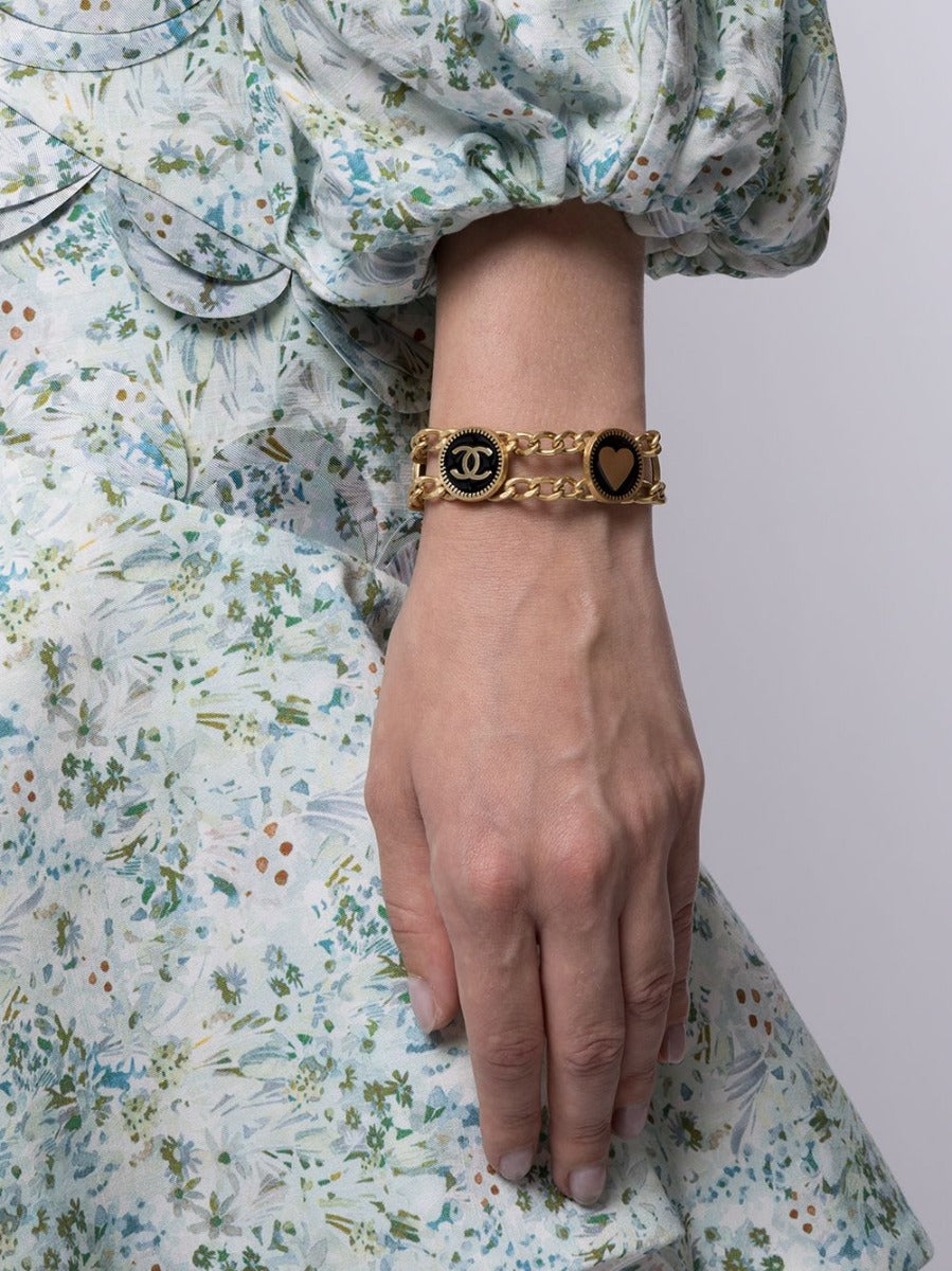 Top Quality Chanel Double Chain Bracelet