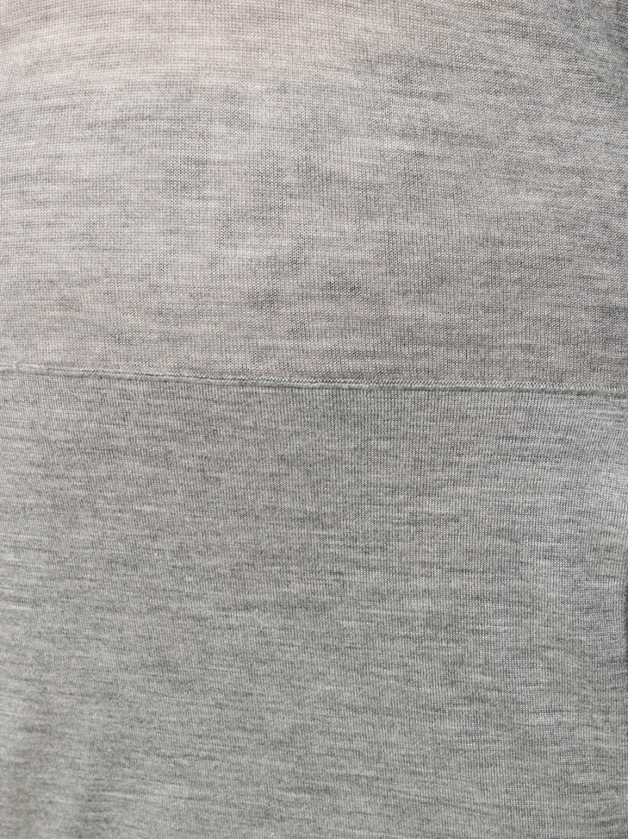 Long Grey Hooded Lounge Top