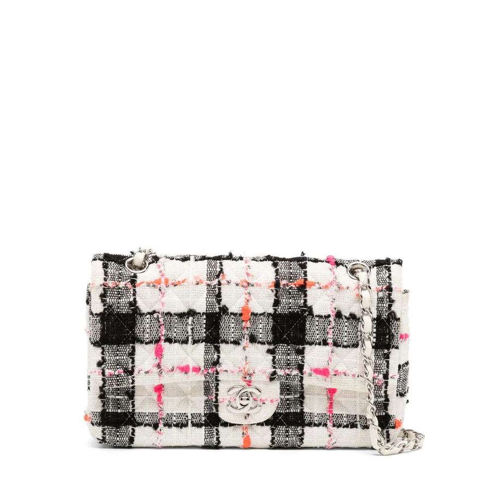 CHANEL Medium Tweed Double Flap
