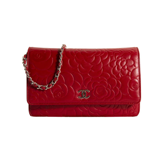 Chanel Camelia Flower Wallet on Chain