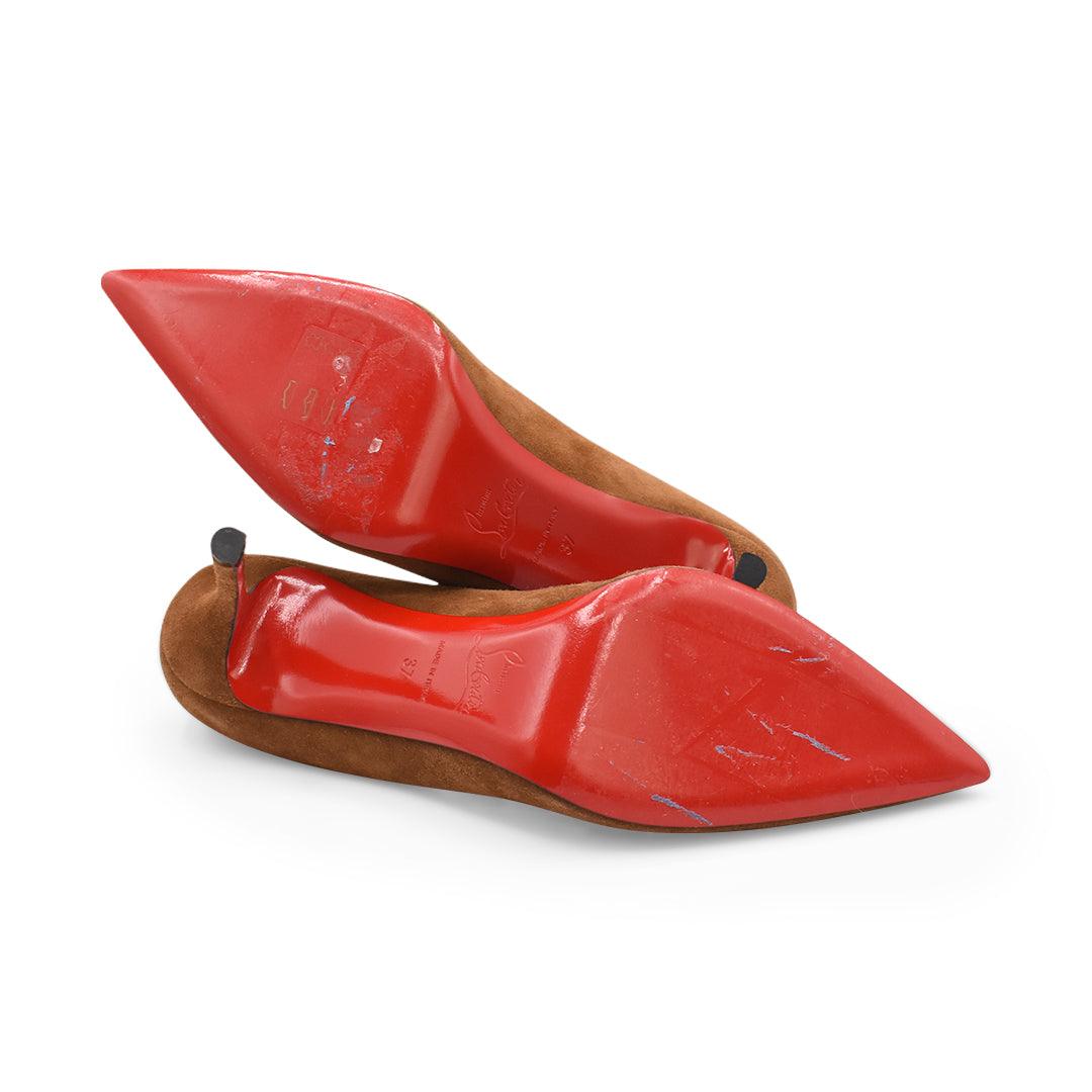 Christian Louboutin 'Decollete 85' Heels - Women's 37