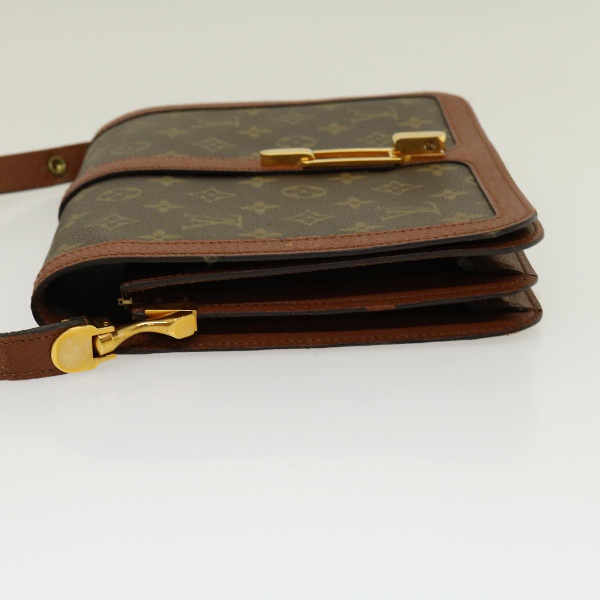 LOUIS VUITTON Monogram Ronpoan Shoulder Bag Vintage No.232 LV Auth cl093