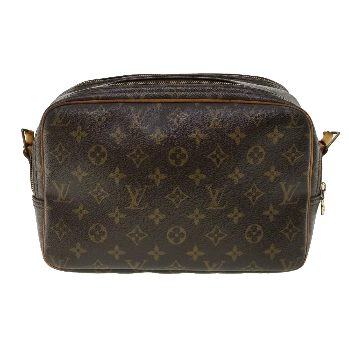 LOUIS VUITTON Monogram Reporter PM Shoulder Bag M45254 LV Auth cl212