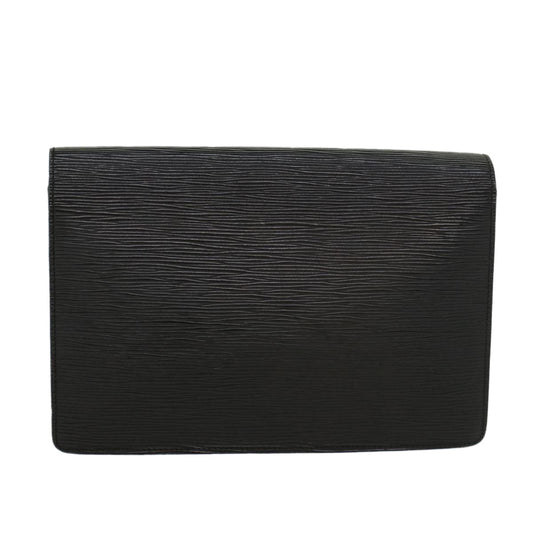 LOUIS VUITTON Epi Serie Dragonne Hand Bag Black M52612 LV  cl531