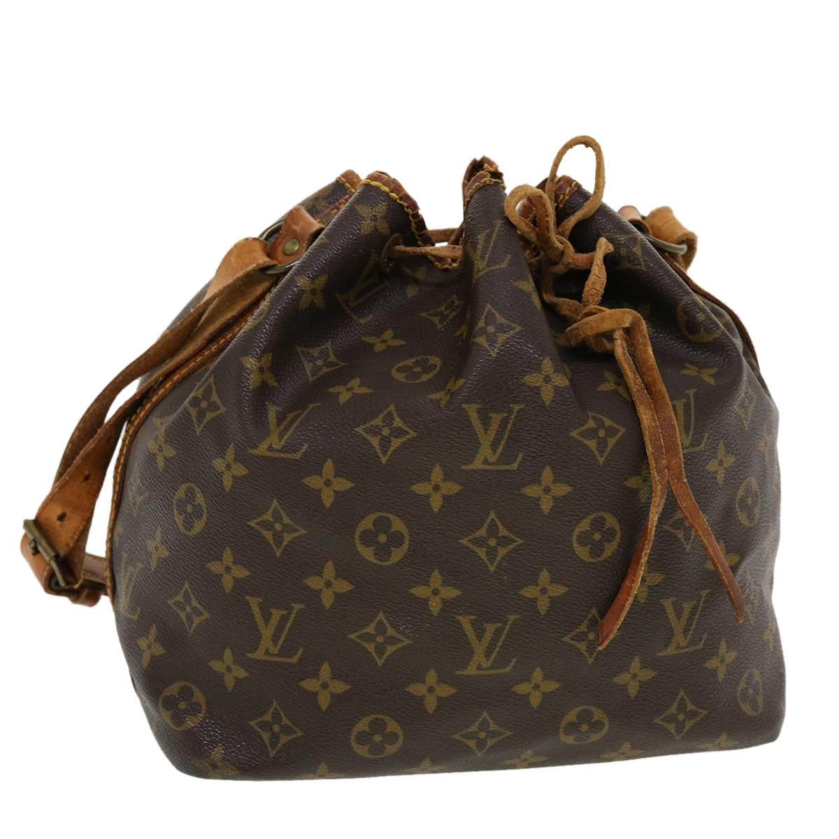 LOUIS VUITTON Monogram Petit Noe Shoulder Bag M42226 LV  cl545