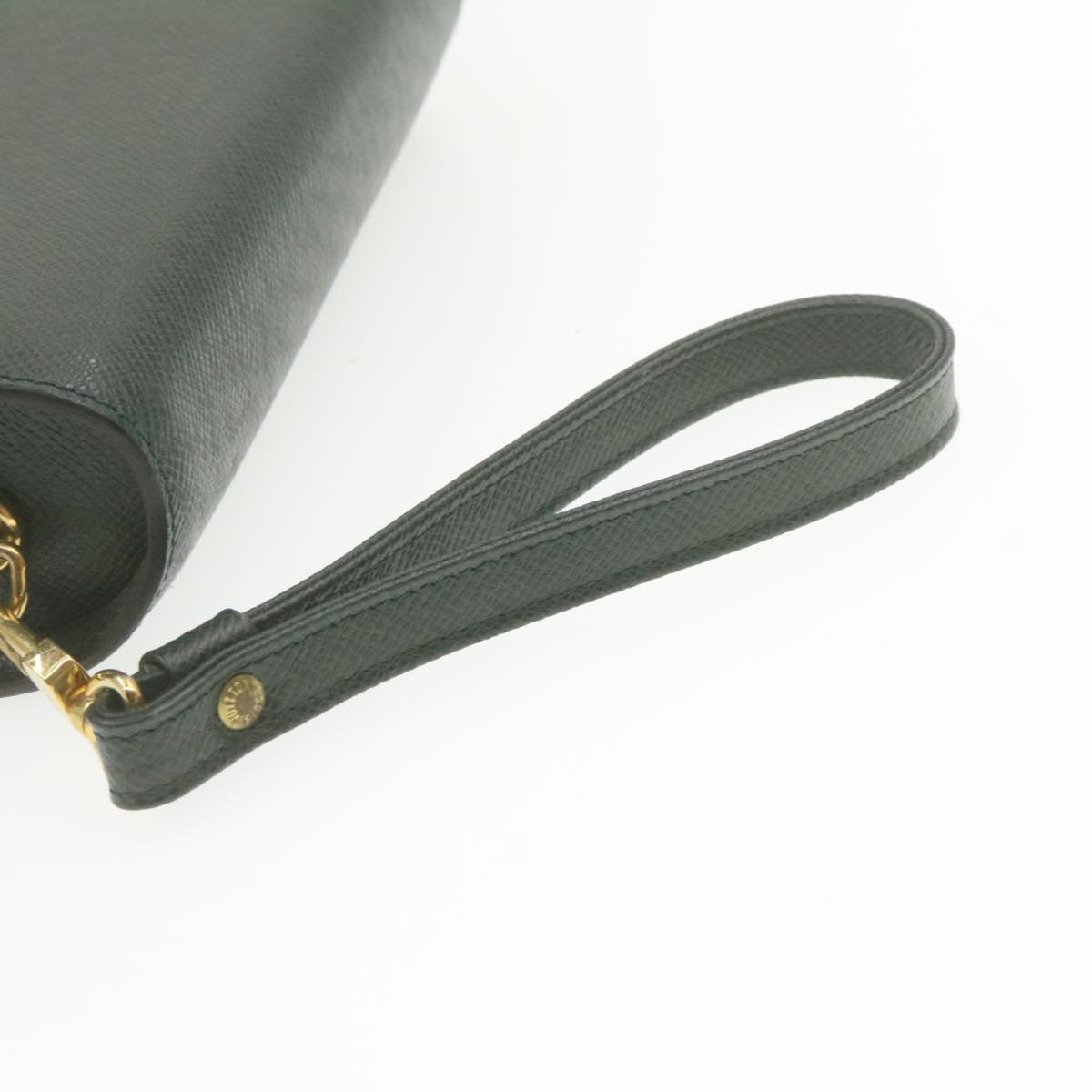 LOUIS VUITTON Taiga Baikal Clutch Bag Epicea M30184 LV Auth cr744