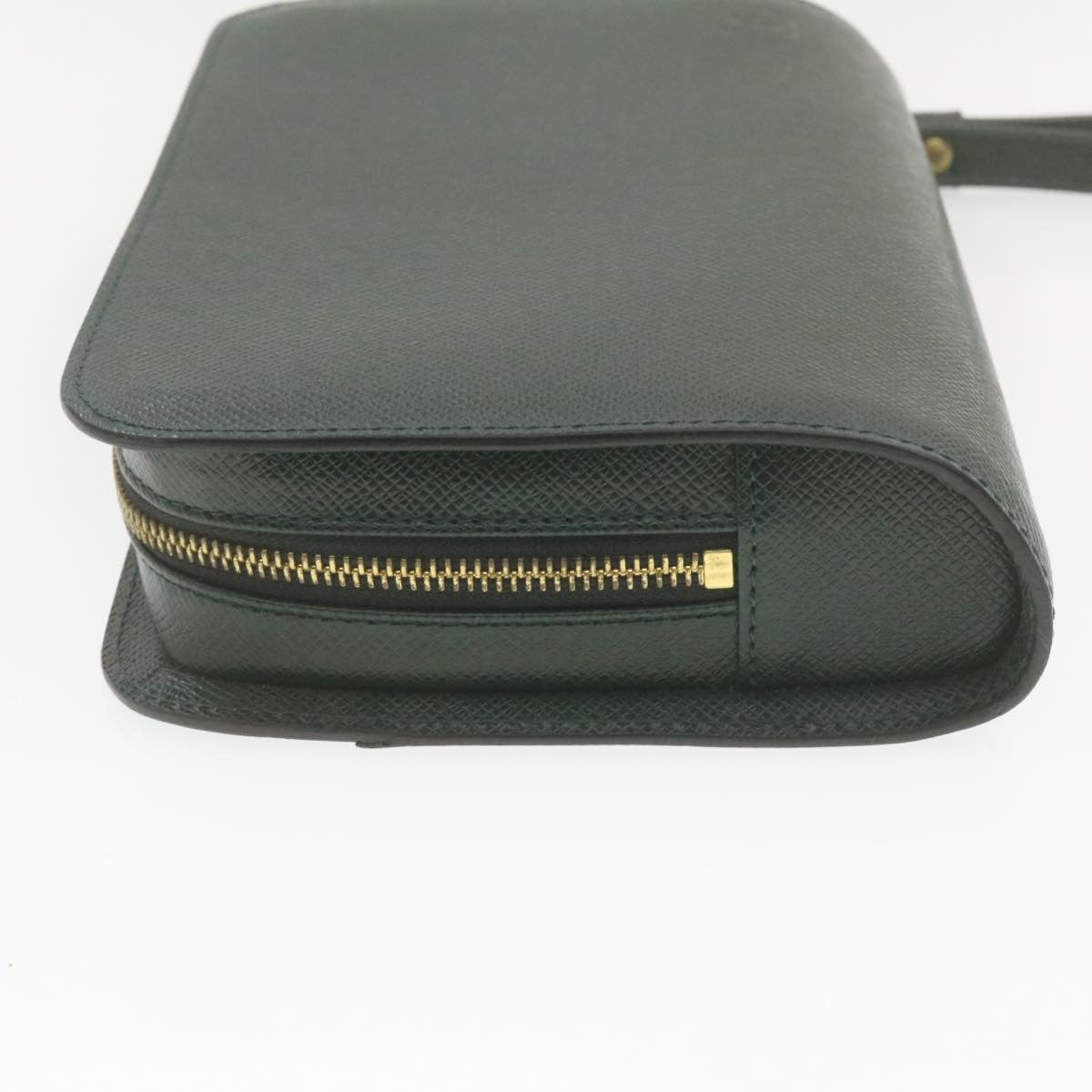 LOUIS VUITTON Taiga Baikal Clutch Bag Epicea M30184 LV Auth cr744