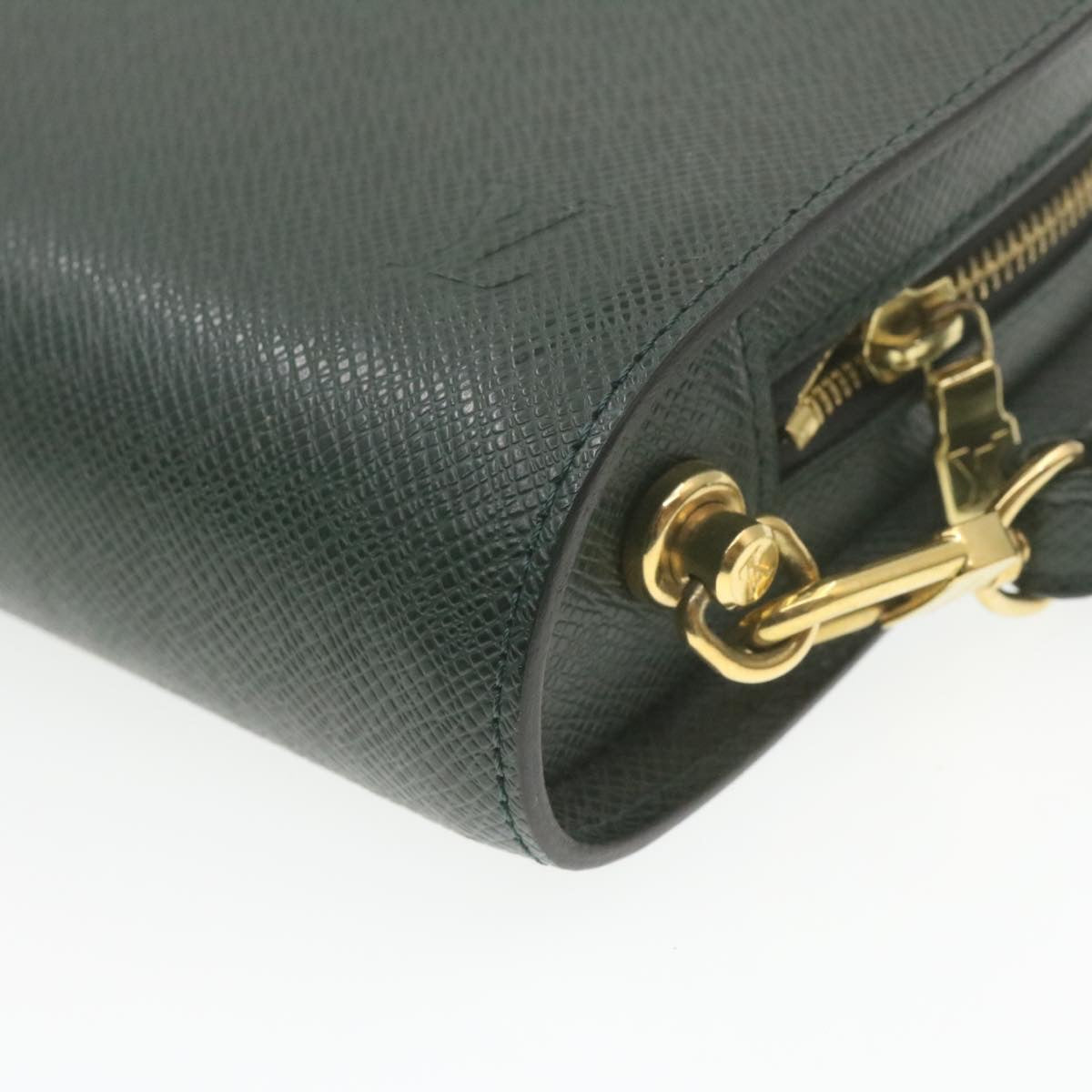 LOUIS VUITTON Taiga Baikal Clutch Bag Epicea M30184 LV Auth cr744