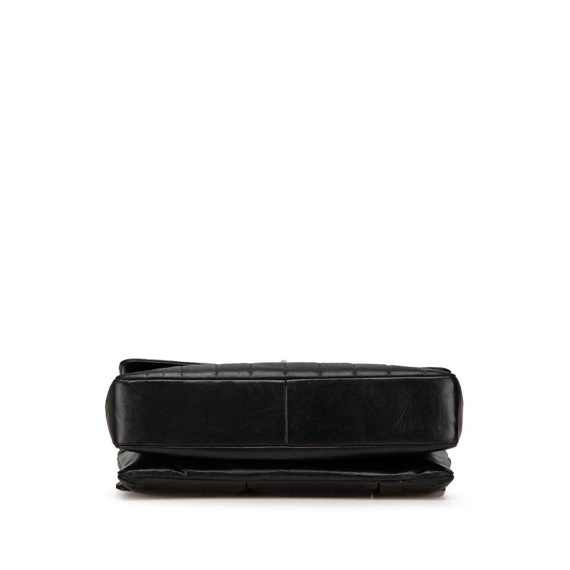 Chanel 2.55 Choco Bar Lambskin Shoulder Bag