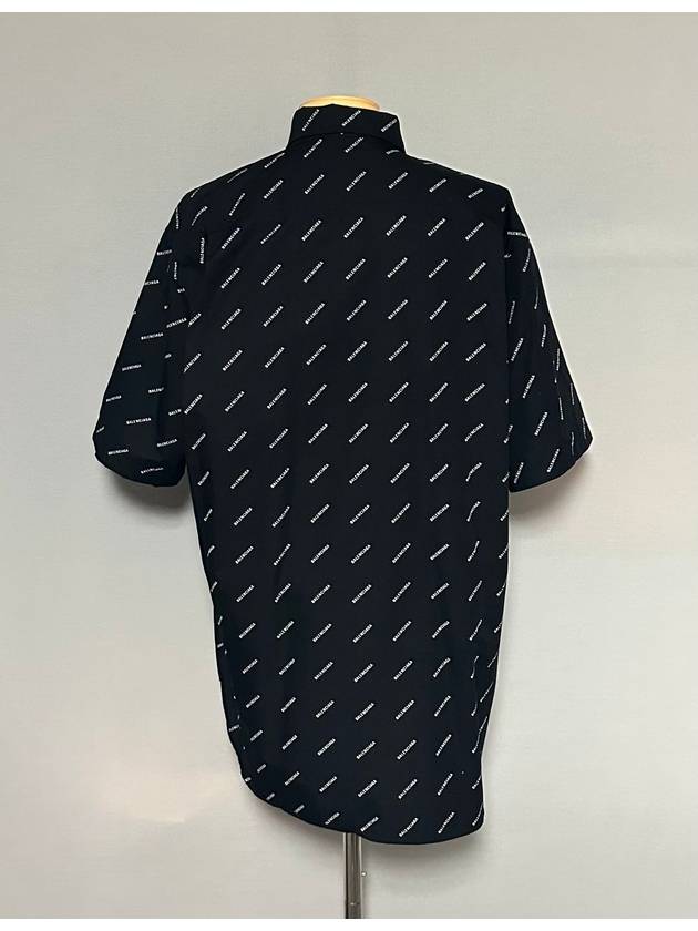 Luxury Balenciaga  Multi logo short sleeve shirt 105