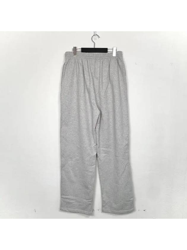 Luxury Balenciaga  Logo Training Jogger Pants Gray