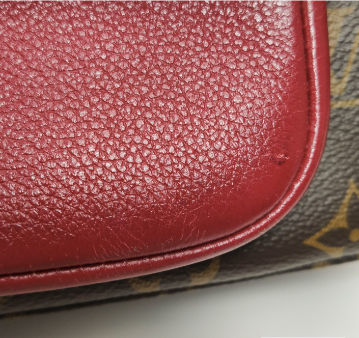 Preloved Louis Vuitton (LV) Marignan 28cm red 027852700790