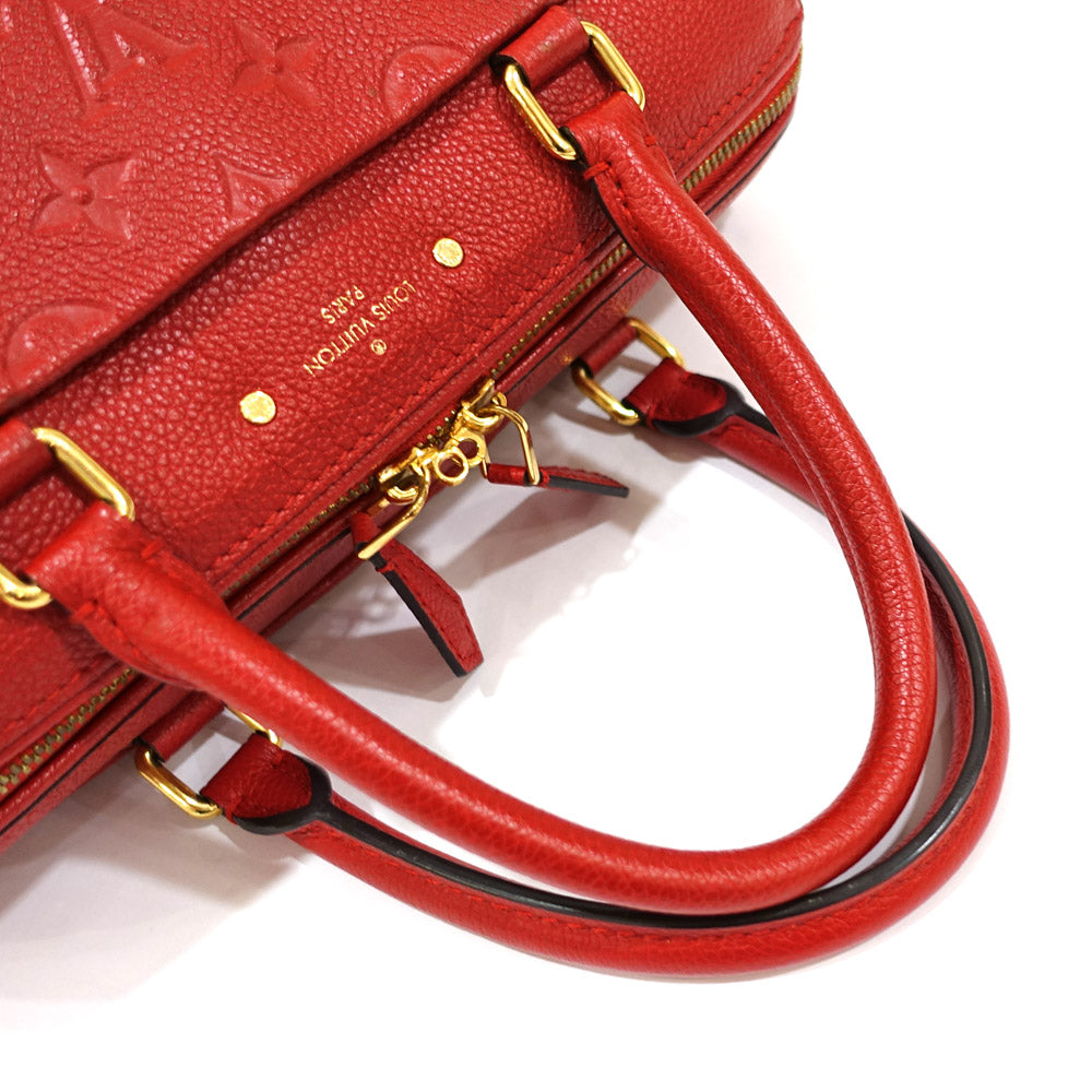 Louis Vuitton Monogram Speedy Bandouliere 25 Monograms Implant Shoulder Mini Boston Bag 2w   M42399