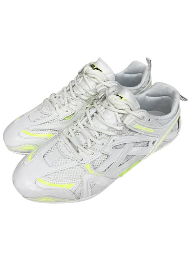 Luxury Balenciaga  Drive Low Top Sneakers Fluo Yellow White