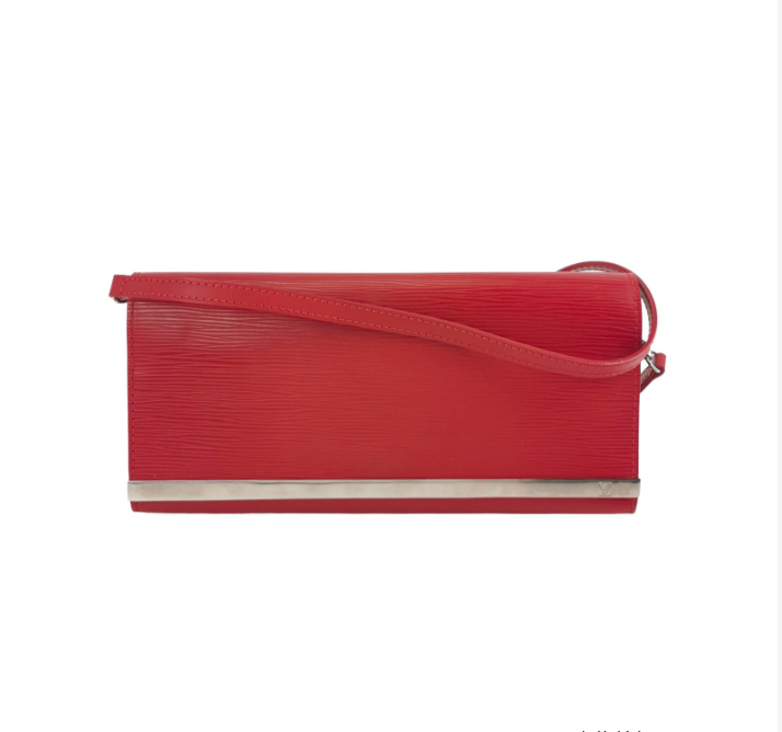 Preloved Louis Vuitton (LV) shoulder red Bag 27.5cm 23070578347974