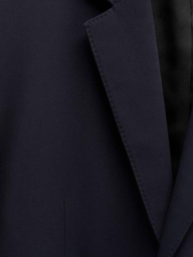 Luxury Balenciaga  Regular Tailored Jacket Navy