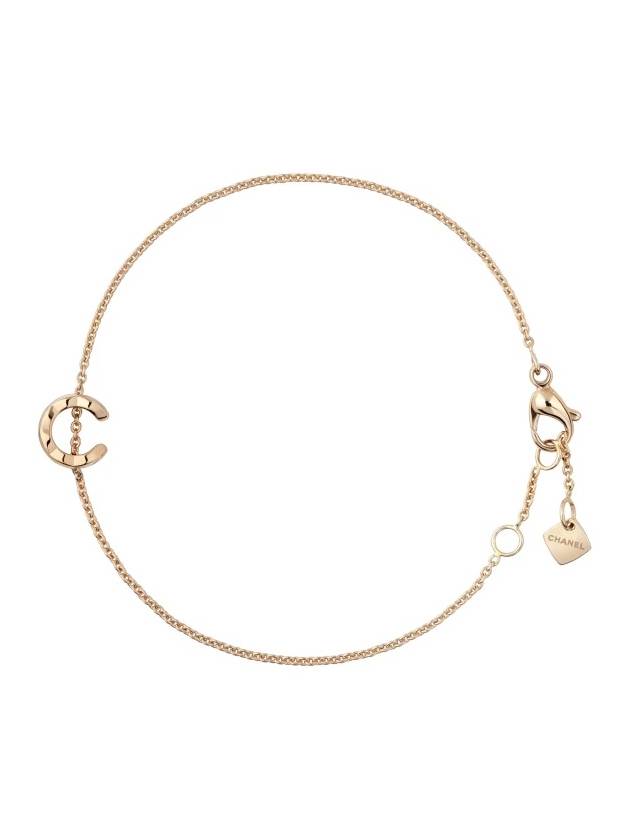 Coco Chain Bracelet Gold Chanel