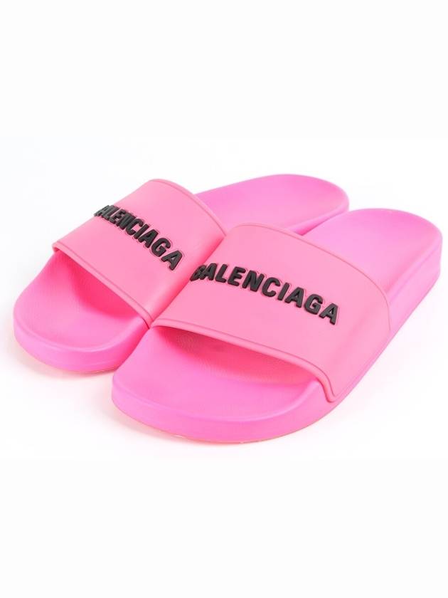 Luxury Balenciaga  logo slippers 37 240