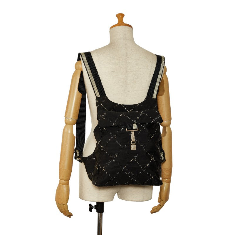 Chanel Travel Line Rucksack Black Nylon  Chanel Rucksack