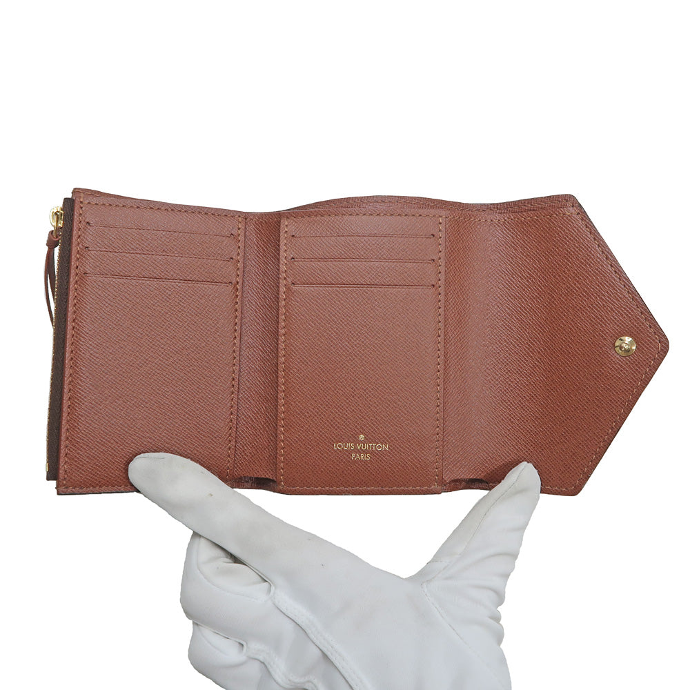 Louis Vuitton Portefolio Victoria Three Fold Wallet Monogram M62742  Mens