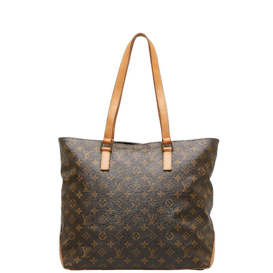 Louis Vuitton Monogram Cabaret Shoulder Bag M51151 Brown PVC Leather  Louis Vuitton