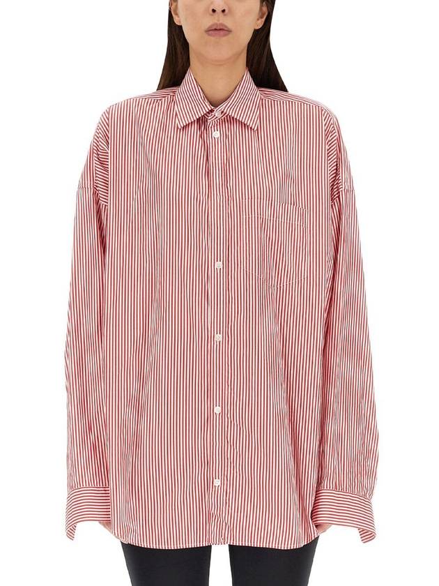 Luxury Balenciaga  23 fw shirt WITH logo 725395TGM276540 B0040449002