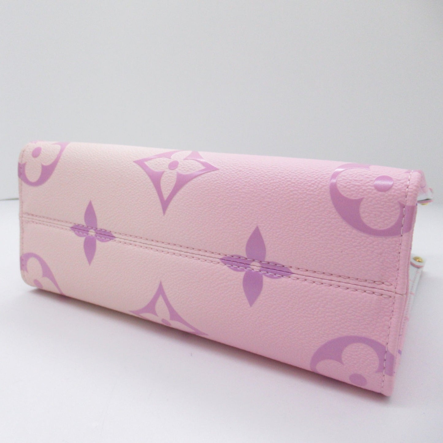 Louis Vuitton On The Gor PM 2w Tote Bag Tote Bag PVC Coated Canvas  Pink M59856