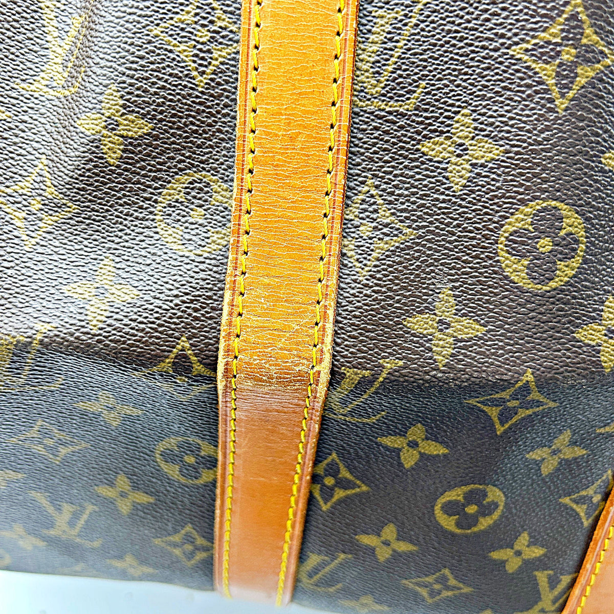 Louis Vuitton | Bags | Vintage Louis Vuitton Lv Boston Bag Keepall 5 Browns Monogram  AF753