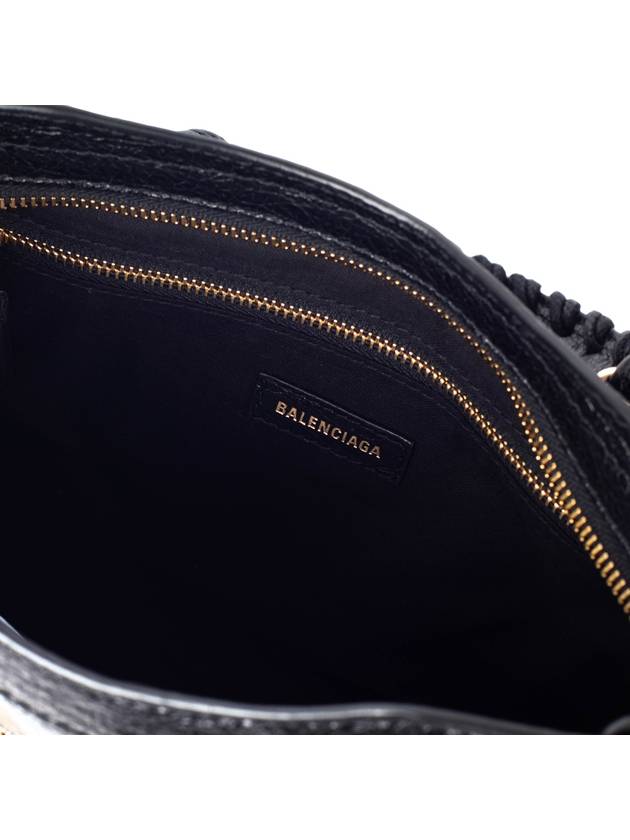 Luxury Balenciaga  Giant Motor City Small Shoulder Bag Black Gold