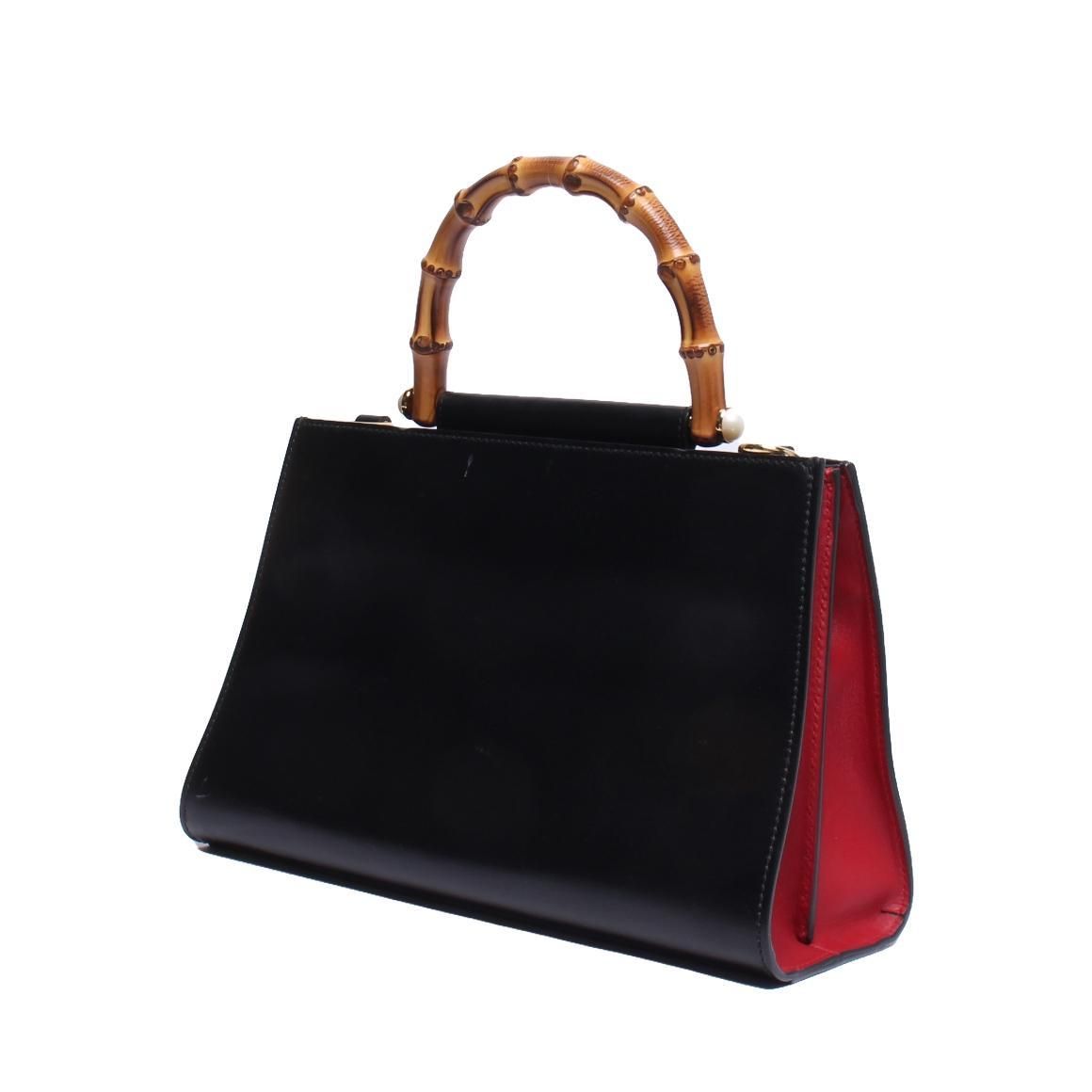 Gucci Mini Nymphaea Top Handle Bag - Black Handle Bags, Handbags ITEVLLPSW