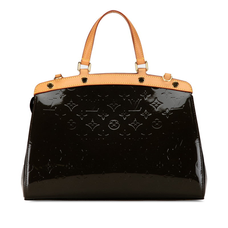 Louis Vuitton Monogram Vernis Blair MM Handbag Shoulder Bag 2WAY M91619 Amarant Pearl Patent Leather  Louis Vuitton