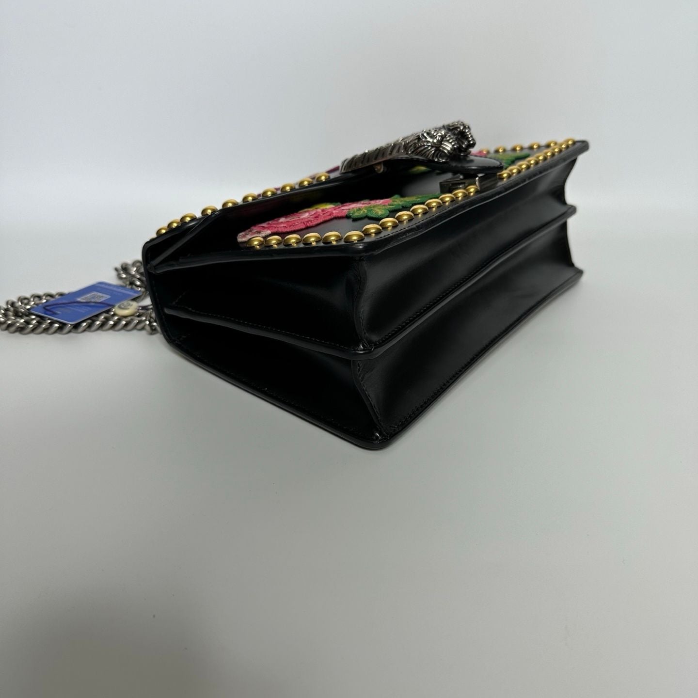 Gucci Dionysus Shoulder Bag Flower Embroidered Black - NG